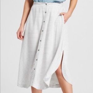 Merona Button Down Skirt